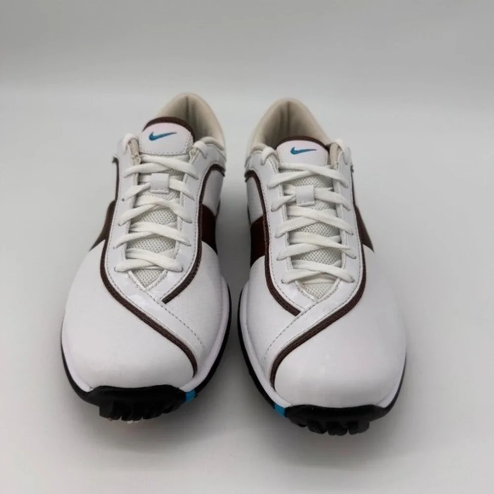 Nike Women's Golf Shoes White‎ Channel Traction Cleats 7 2008 Preppy